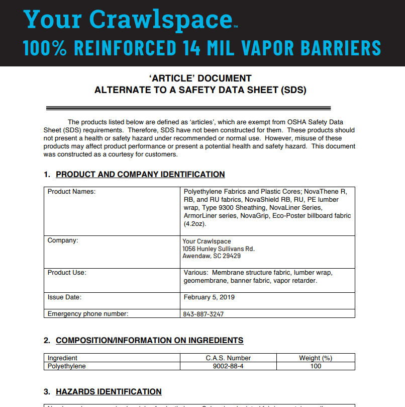 Safety Data Sheet